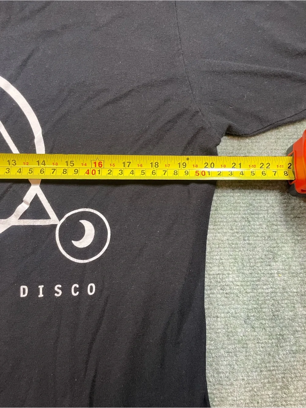 Tultex Black Panic! At The Disco Graphic Tee